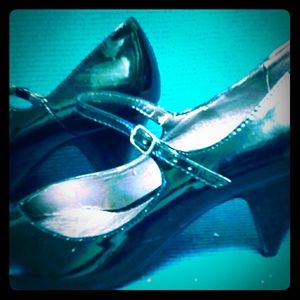 Poetic Licence womens black heel. Size 8